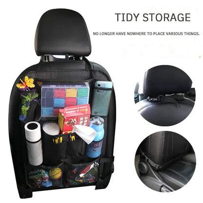Multi Purpose Foldable Car Back Seat Organizer