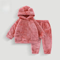 Girls’ Long-Sleeved Winter Casual Clothing Set