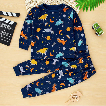 Kids Boys Girls Cartoon Clothing Sets for Autumn childrensterritory