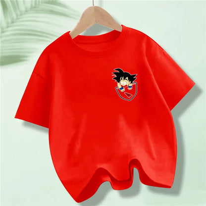 Kids 100% Full Battery Design T-shirts for Summer childrensterritory
