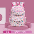 Colorful Print Waterproof Kids Girls Large School Bags childrensterritory