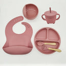 Baby 6/8-piece Silicone Tableware Set