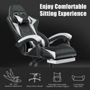Adaptable Gaming Chair with Headrest and Footrest childrensterritory