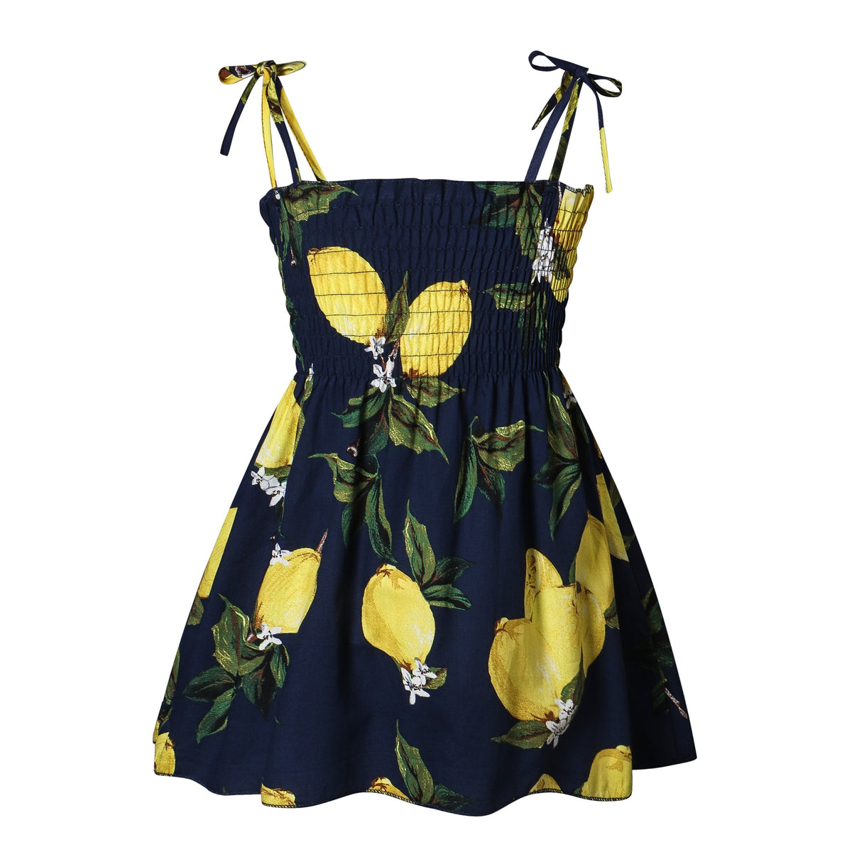 Kids Girl Sleeveless Floral Sling Summer Dresses childrensterritory