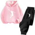 Kids’ Long-Sleeve Casual Winter Tracksuits with Sporty Design childrensterritory