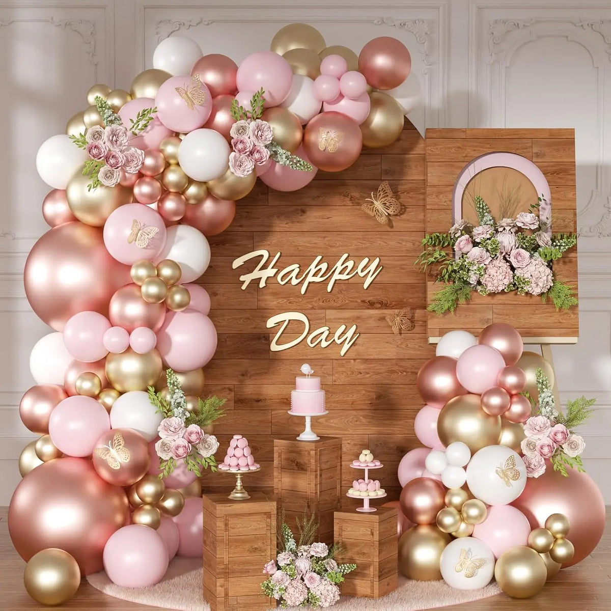 Weddings Events Decoration Macaron Balloon Garland Arch