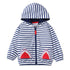 Cartoon Shark Design Cotton Hoodies for Kids childrensterritory