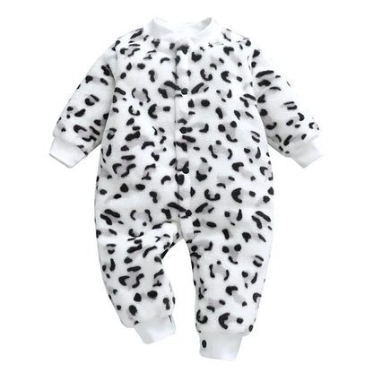 Baby Kids Cartoon Design Winter Bodysuits childrensterritory