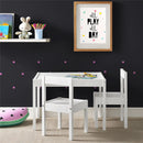 3-Piece Kids Wooden Activity Table & Chair Set childrensterritory