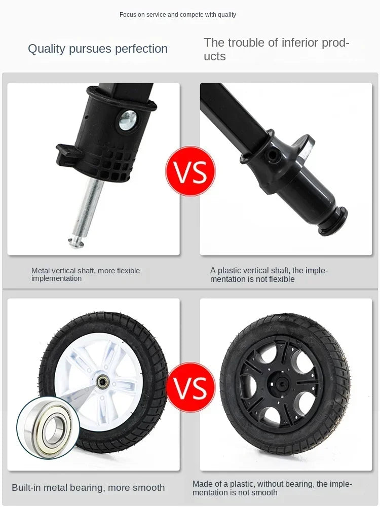 Lightweight Front & Back Seats Baby Pushchair