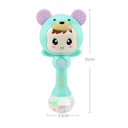Baby Musical Rattle Hammer Toy with LED Lights childrensterritory
