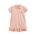 Kids Girls Cute Print Summer Casual Cotton Dresses childrensterritory