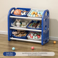 Multi-Purpose Toy Organizer Bookcase for Kids Room