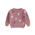 Baby Girls Cartoon Embroidery Knitted Easter Sweater childrensterritory