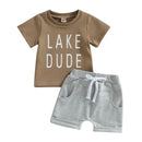 Baby Boys Short Sleeve Tops and Shorts Set for Summer childrensterritory