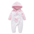 Baby Kids Long Sleeves Soft Warm Rompers childrensterritory