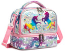 Waterproof Kids Dinosaur Unicorn Insulated Lunch Bag childrensterritory