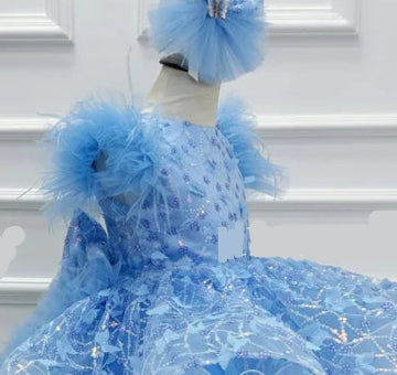 Gorgeous Lace Tulle Girls Special Occasions Luxury Dresses childrensterritory