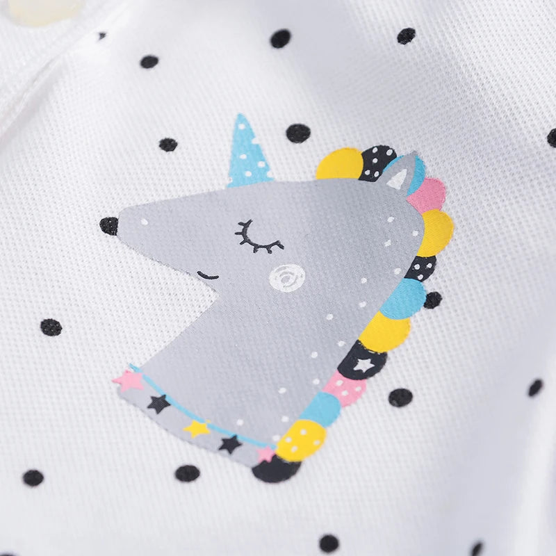 Little Girls Printed Lovely Soft Casual Summer Dresses childrensterritory