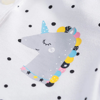 Little Girls Printed Lovely Soft Casual Summer Dresses childrensterritory