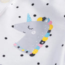 Little Girls Printed Lovely Soft Casual Summer Dresses childrensterritory