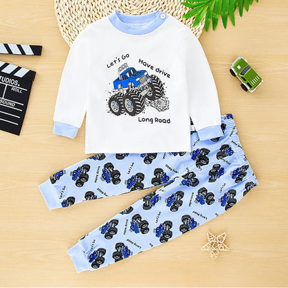 Elephant Embroidery Design Summer Clothing set For Girls