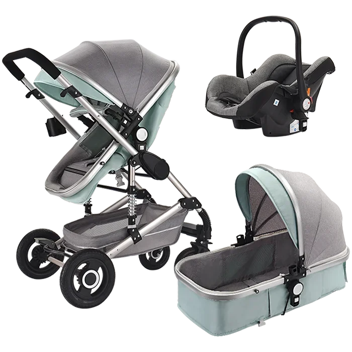 Luxurious Multipurpose High Landscape Infant Pushchair childrensterritory