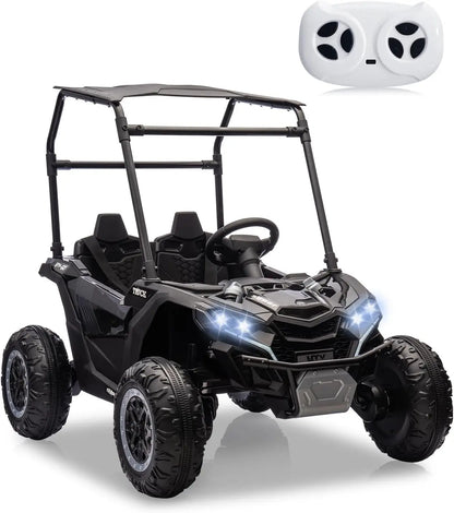 Kids Electric 24V Remote Control Ride on Car with Safety Belt childrensterritory