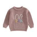 Toddler Girl Boy Casual Knitting Pullover for Easter childrensterritory