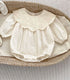 Flower Embroidery Baby Sisters Matching Outfits childrensterritory