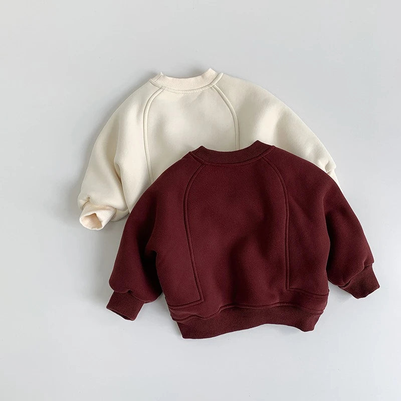 Kids’ Full-Sleeve Soft Winter Sweatshirt