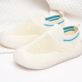 Kids Simple Mesh Knitting Breathable Outdoor Slip-on Sneakers childrensterritory
