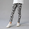 Little Girls Cartoon Flowers Print Leggings/Trousers childrensterritory