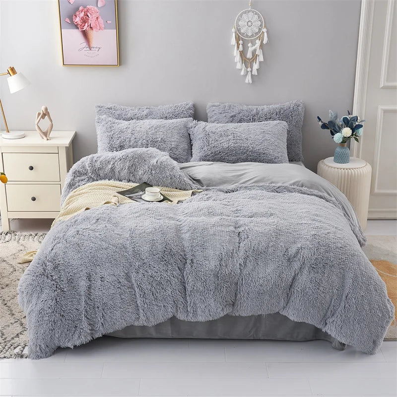 Three-piece Set of Cozy Bedding for Single and Double Beds childrensterritory