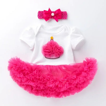 Baby Girl Tutu Romper Birthday/Party Dress