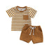 Baby Boys Short Sleeve Tops and Shorts Set for Summer childrensterritory