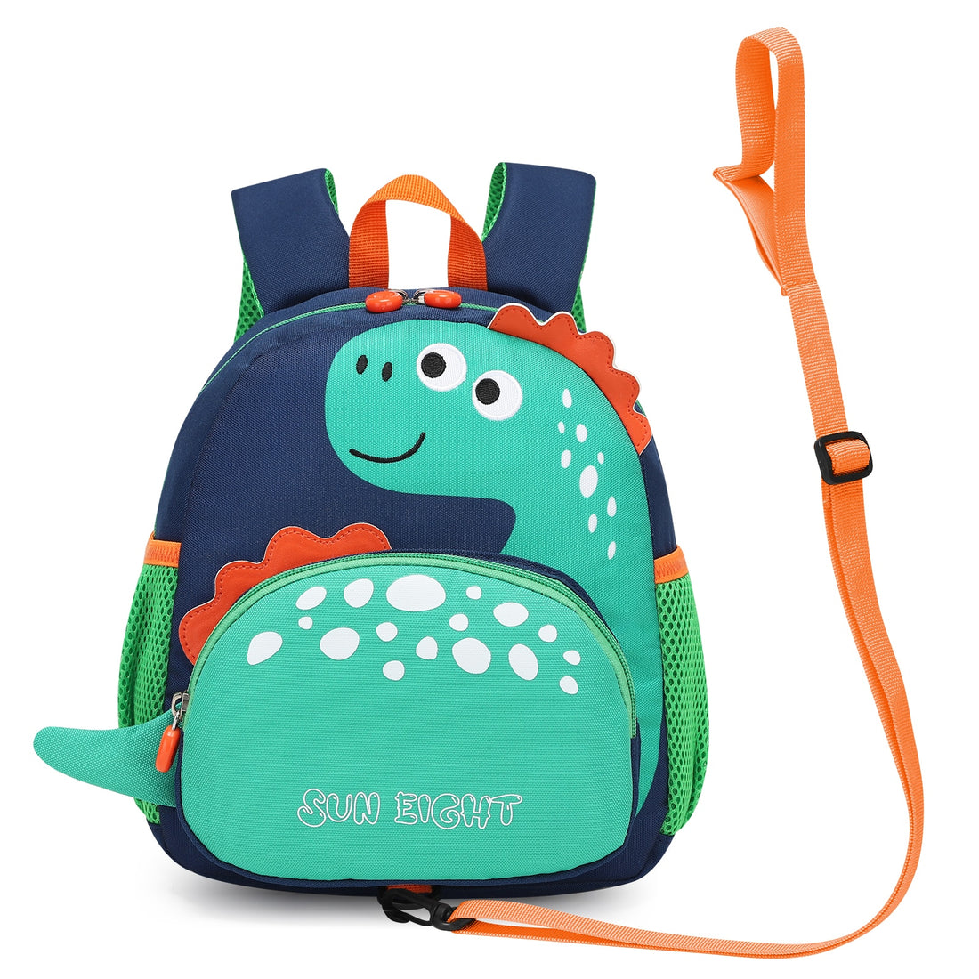 3D Cartoon Deisgn Kids School Backpacks with Traction Line childrensterritory