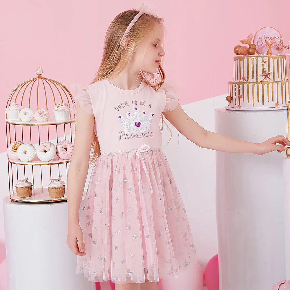 Kids Girl Mermaid Sequins Tutu Birthday Party Dresses childrensterritory
