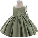 Baby/Kids Girls Bowknot Design Princess Birthday Party Dresses