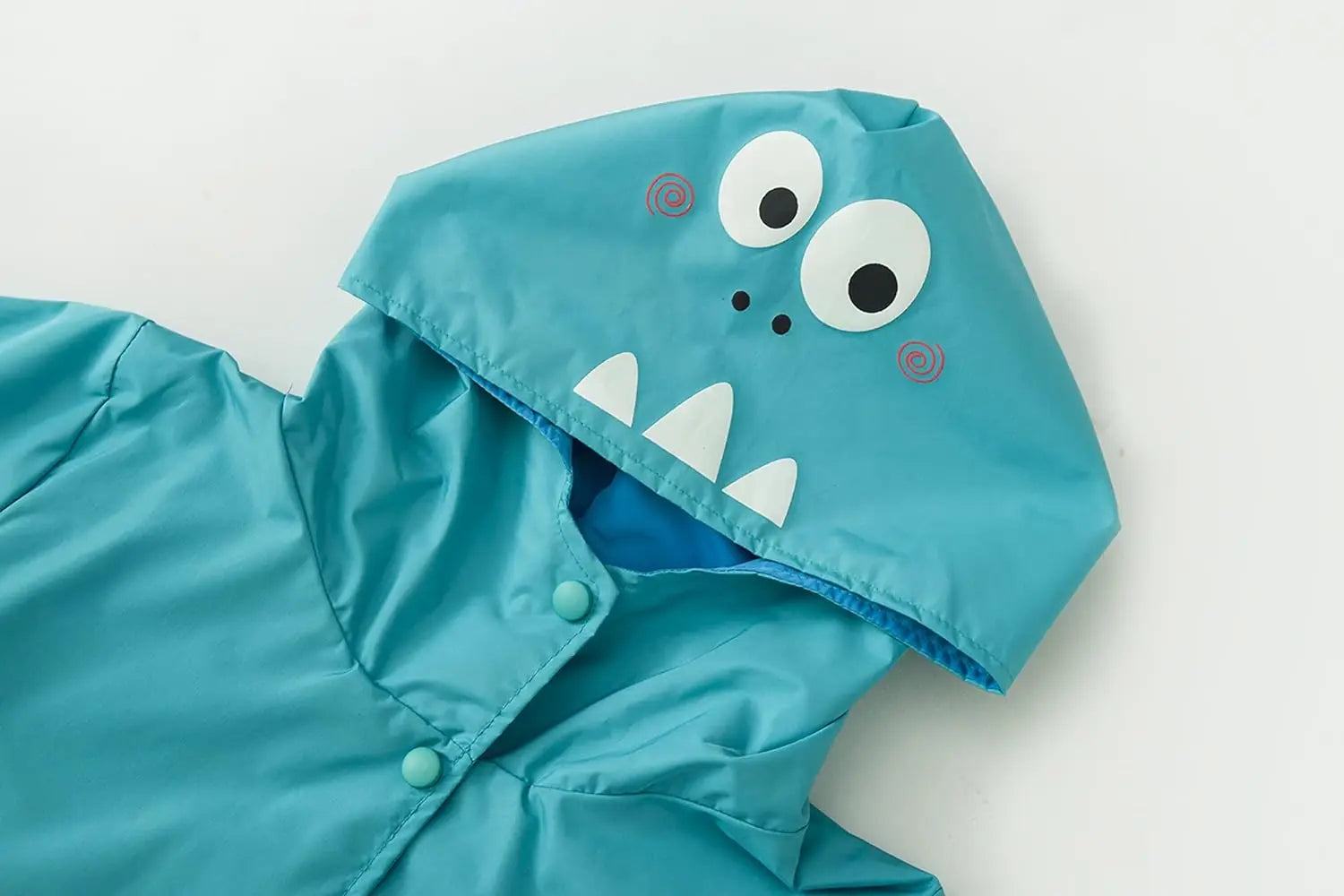 Kids' Long-Sleeved Cartoon Print Waterproof Clothing Set