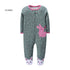 Newborn One-Piece Cotton Rompers with Zipper for All Seasons childrensterritory