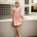 Kids/Teen Girls Floral Pattern Casual Style Dress For Summer childrensterritory