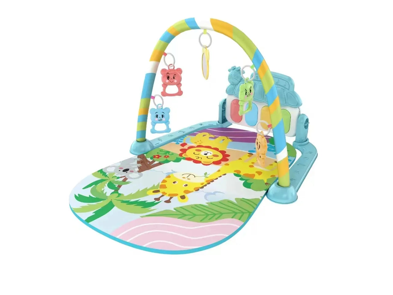Baby Cartoon Design Musical Piano Crawling Pad childrensterritory