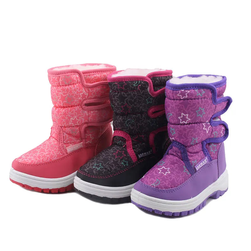 Waterproof Warm Real Wool Children&