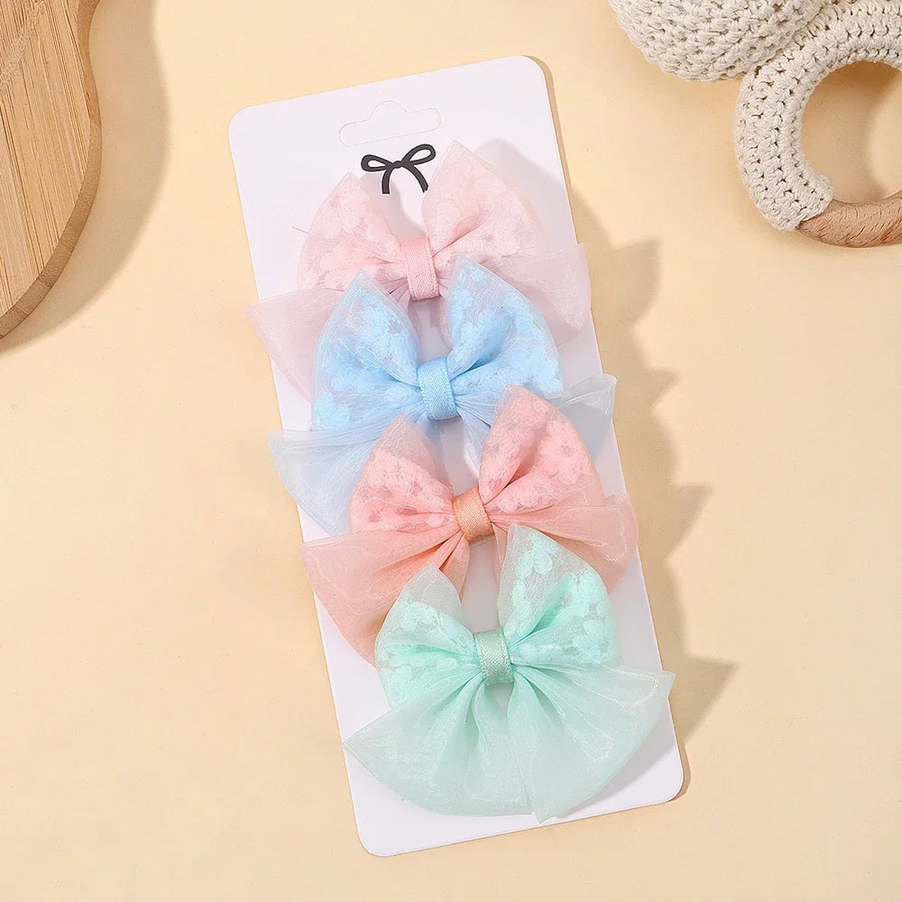 Girls Cute Handmade Lace Design Hair Accessories