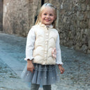 Girls Cotton Down Sleeveless Water Proof Jacket childrensterritory