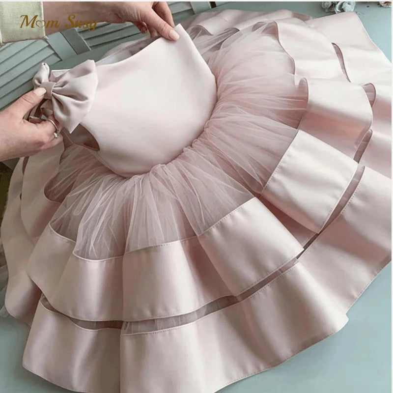 Baby/Kids Girls Birthday Outfit/Tutu Christening Dress