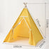 Kids Porable Cotton Canvas Indian Play Tent childrensterritory