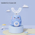 360-Degree Smart U-shaped Electric Cartoon Kids Silicone Toothbrush childrensterritory