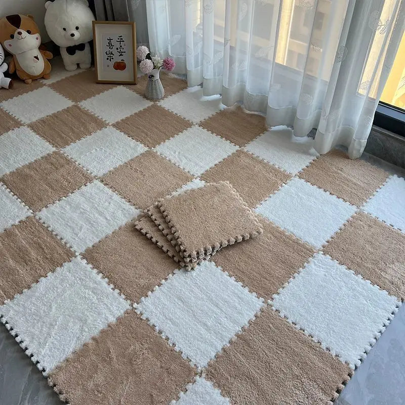 10pcs EVA foam, Soft Plush Thick Baby Puzzle Play Mat childrensterritory